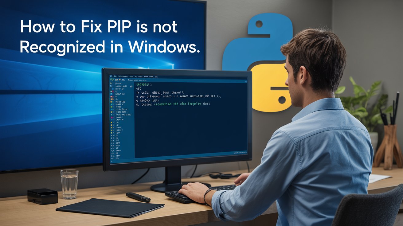 You are currently viewing How to Fix “pip Is Not Recognized” in Windows