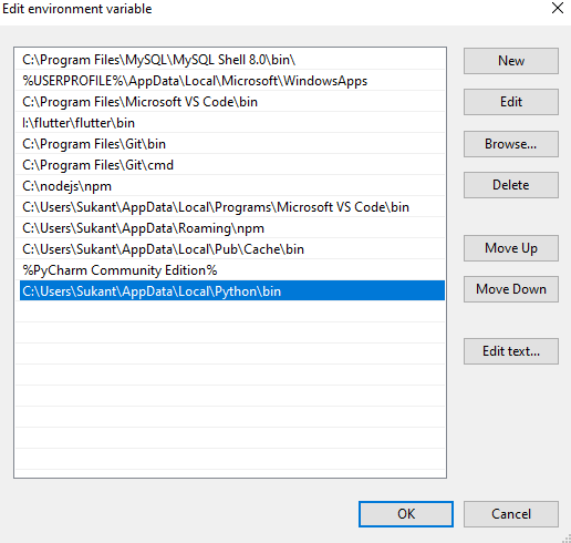 save-edit-environment-variable